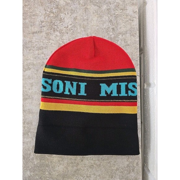 Missoni Logo Wool Blend Beanie Cap MSRP $385 main image 9